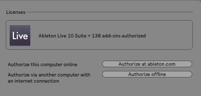 Ableton - Live Suite Authorize.auz windows 10